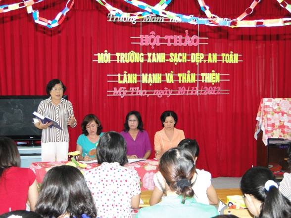 Môi trường xanh sạch đẹp, an toàn, lành mạnh và thân thiện 